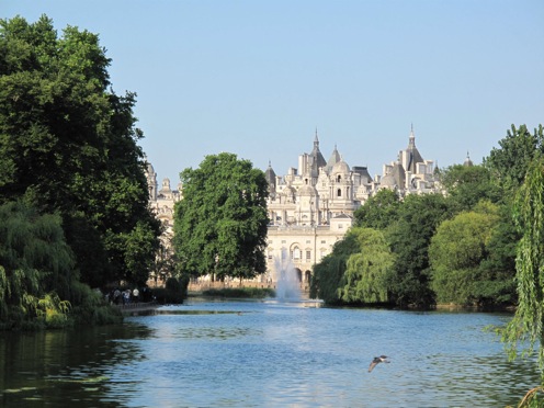 Schöne Aussicht im Hyde Park Schöne Aussicht im Hyde Park