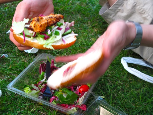 Und immer wieder picknicken in St. James's Park