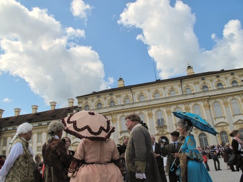 Wie bei Marie Antoinette! Wie bei Marie Antoinette!