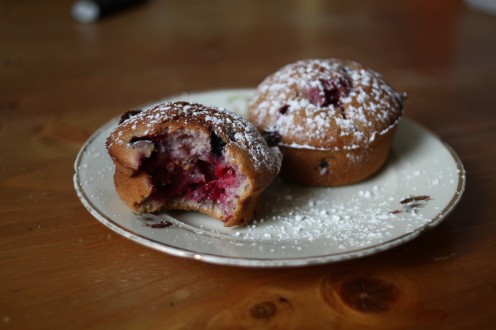 Wilde Waldbeerenmuffins Wilde-Waldbeeren-Muffins