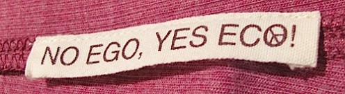 NO EGO, YES ECO NO EGO, YES ECO