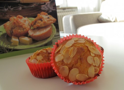 Weiße Schokoladenmuffins Weiße Schokoladenmuffins