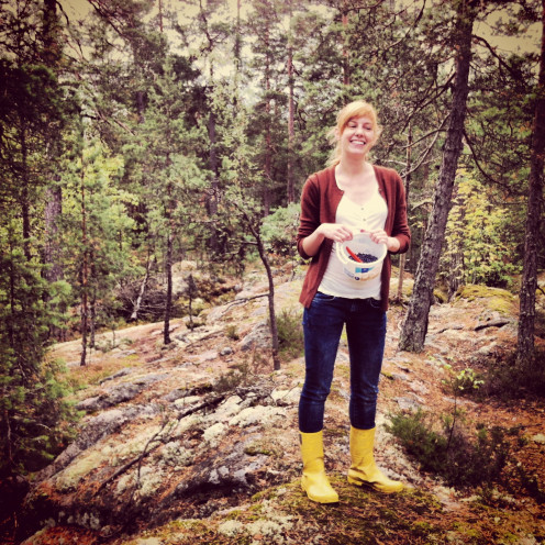 "Gebt ihr einfach Gummistiefel und einen Wald voller Beeren, und alles ist gut." Mehr als gut.