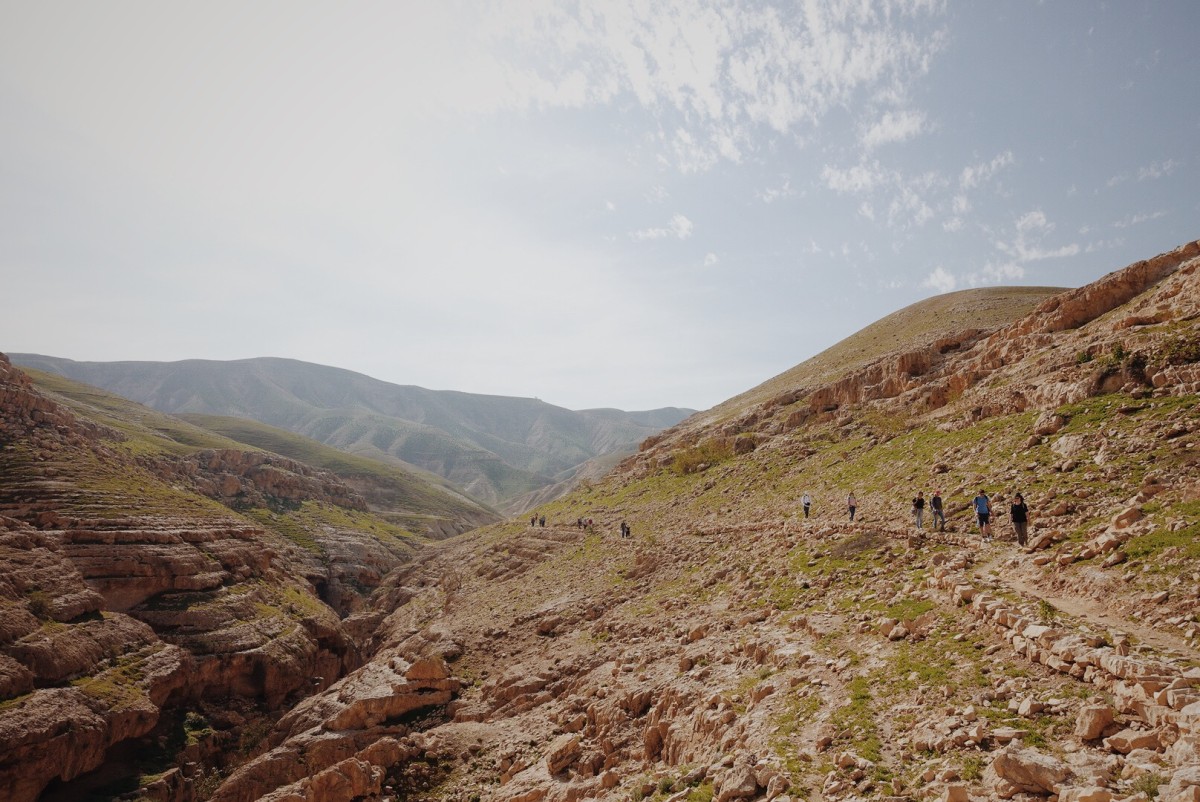 Wandern in der West Bank